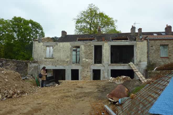 22 surelevation maison bourg le cellier