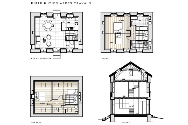 renovation maison de maitre vignoble nantais le landreau