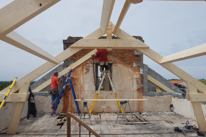 renovation maison de maitre vignoble nantais le landreau