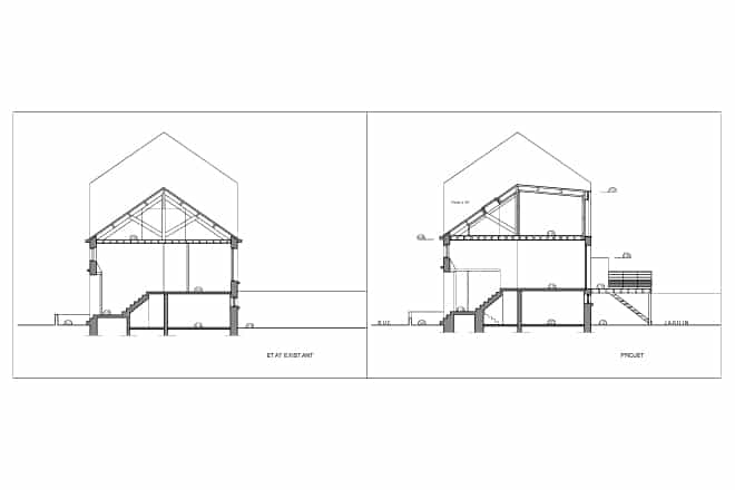 13 surelevation et restructuration nantes